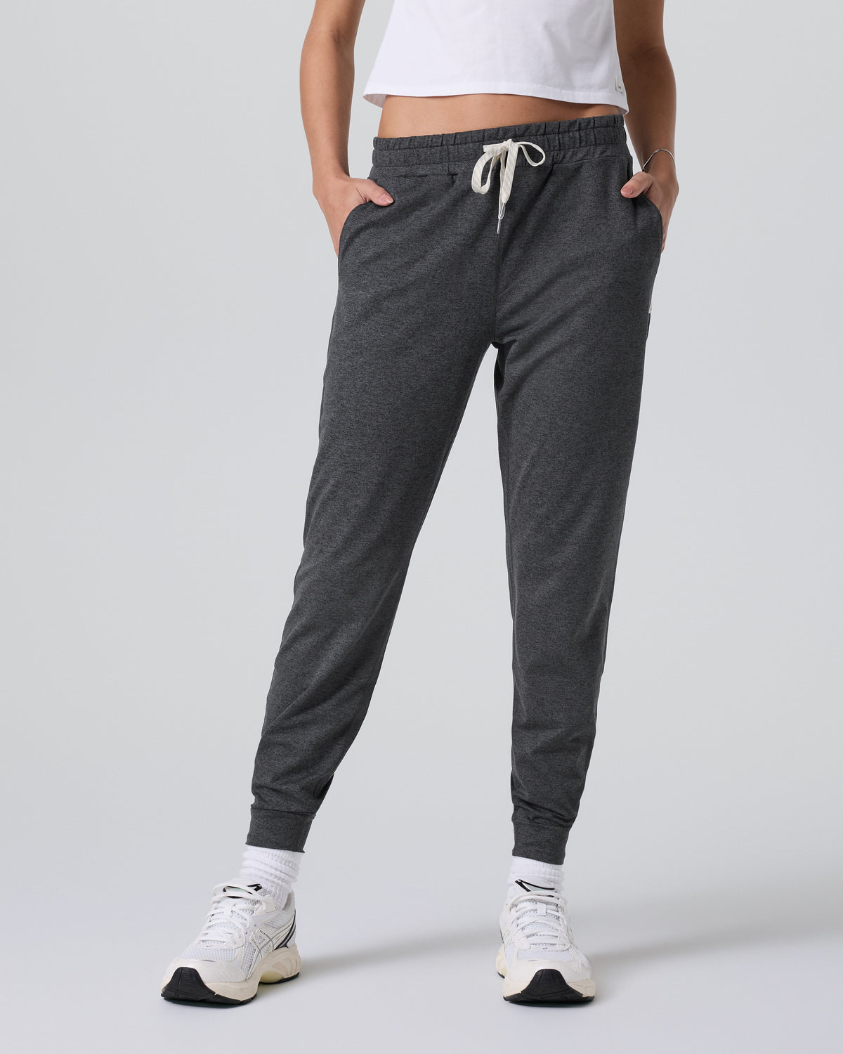 Performance Jogger - Long Charcoal Grey Sweatpants