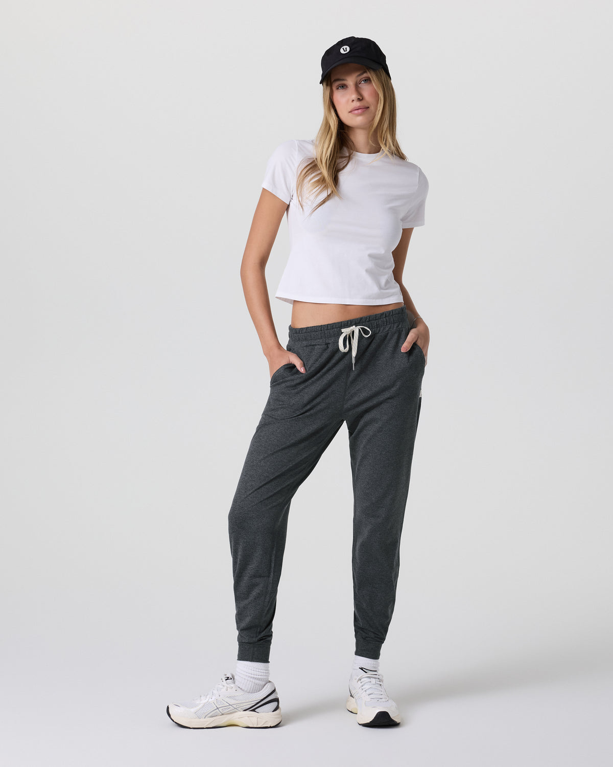 Performance Jogger - Long Charcoal Grey Sweatpants - Image 2