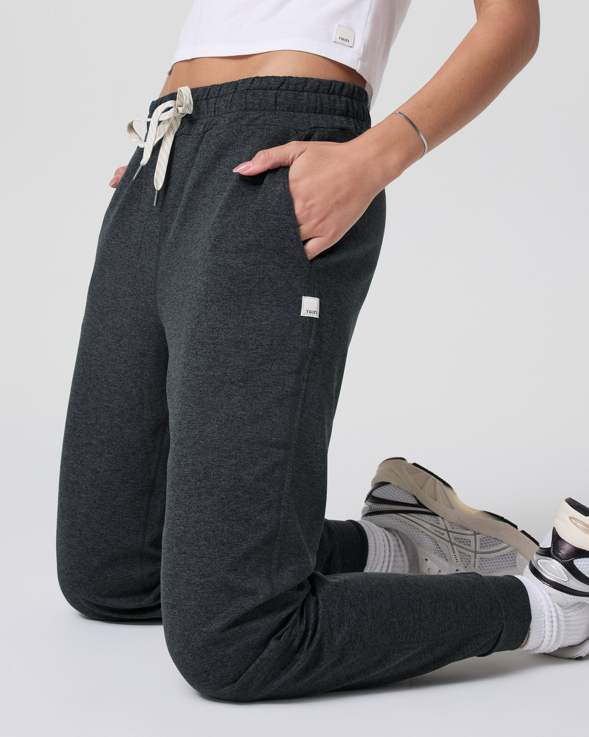 Performance Jogger - Long Charcoal Grey Sweatpants - Image 4