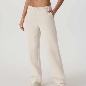 Women's Restore Straight Leg Sweatpant Bone Heather