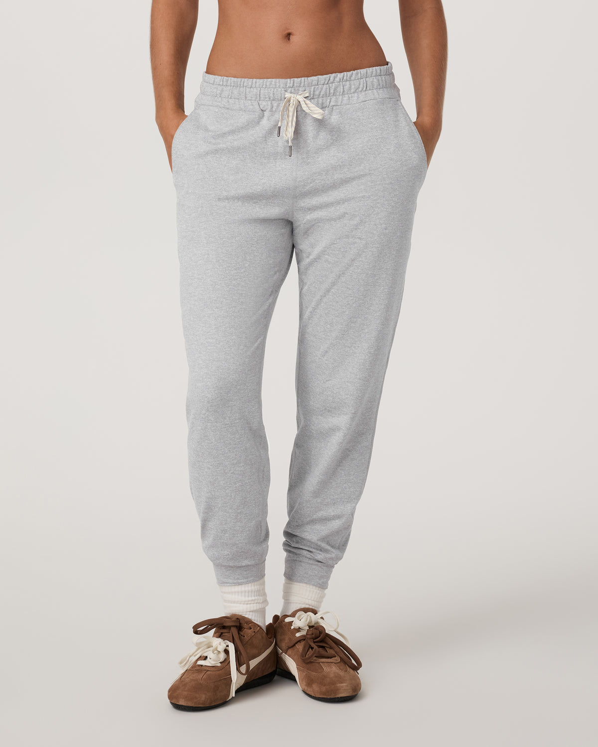 Performance Jogger Women's Pale Light Grey Joggers