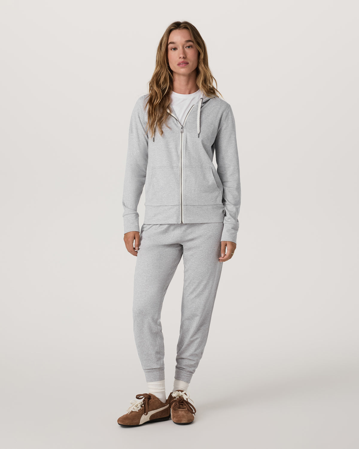 Performance Jogger Women's Pale Light Grey Joggers - Image 6