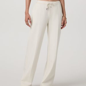 Compose Wideleg Pant Marshmallow Mid-High Rise Pants