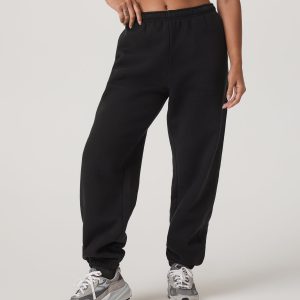 Restore Classic Sweatpant Women's Washed Black Pants