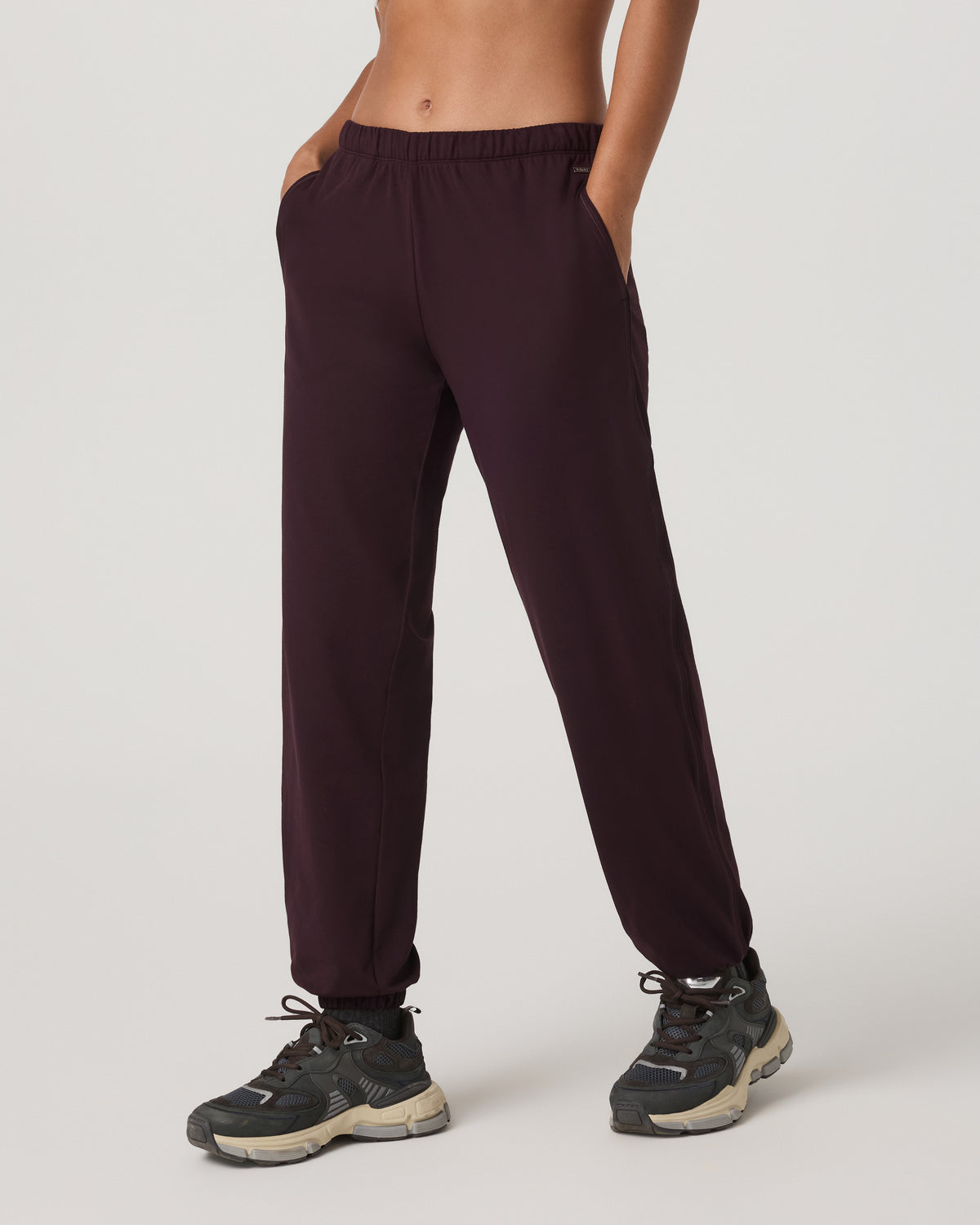 Halo Modern Sweatpant Women's Raisin Pants - Image 2