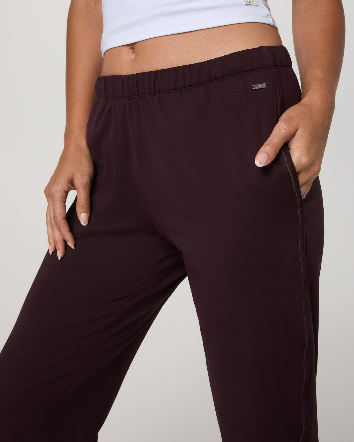 Halo Modern Sweatpant Women's Raisin Pants - Image 3