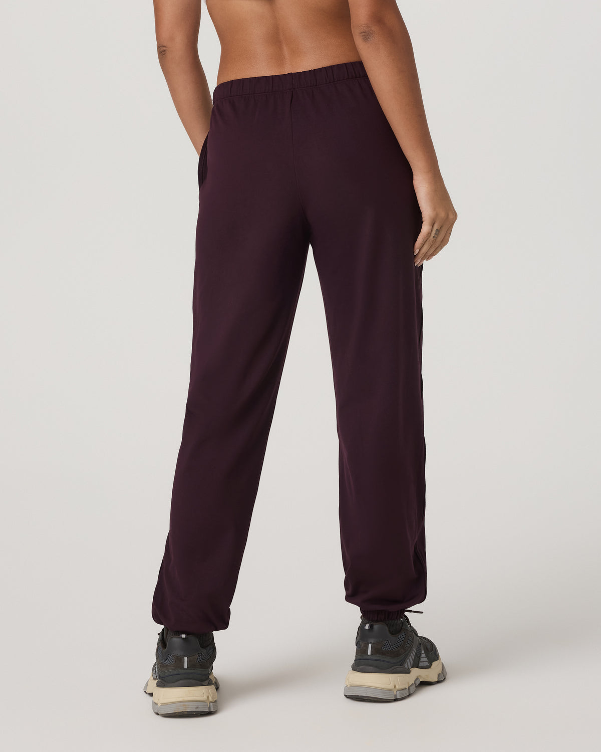Halo Modern Sweatpant Women's Raisin Pants - Image 4