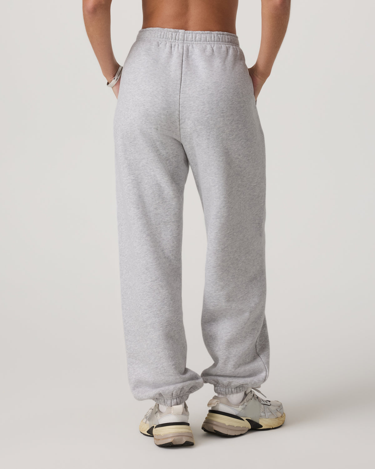 Women's Restore Classic Sweatpant - Short Pale Grey - Image 3