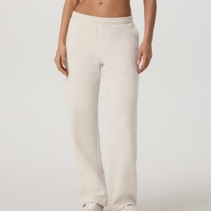 Restore Straight Leg Sweatpant - Long Bone Heather