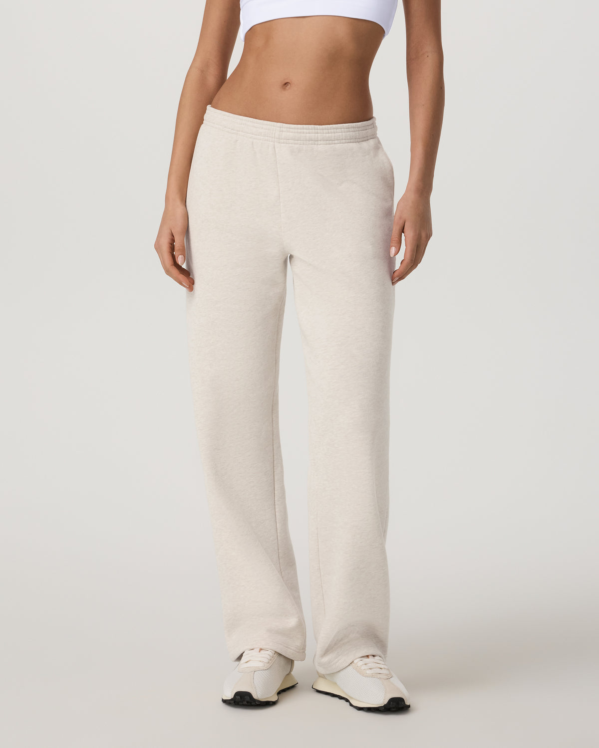 Restore Straight Leg Sweatpant - Long Bone Heather