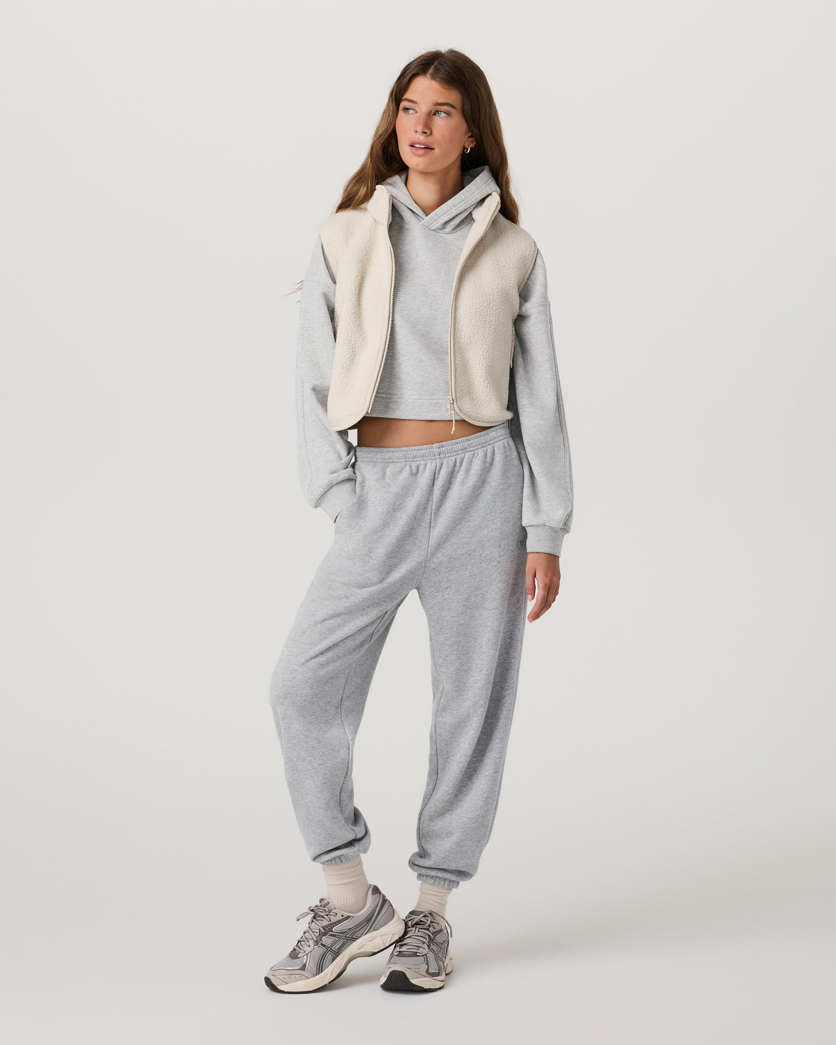 Sedona Sweatpant Women's Light Heather Grey Sweatpants - Image 2