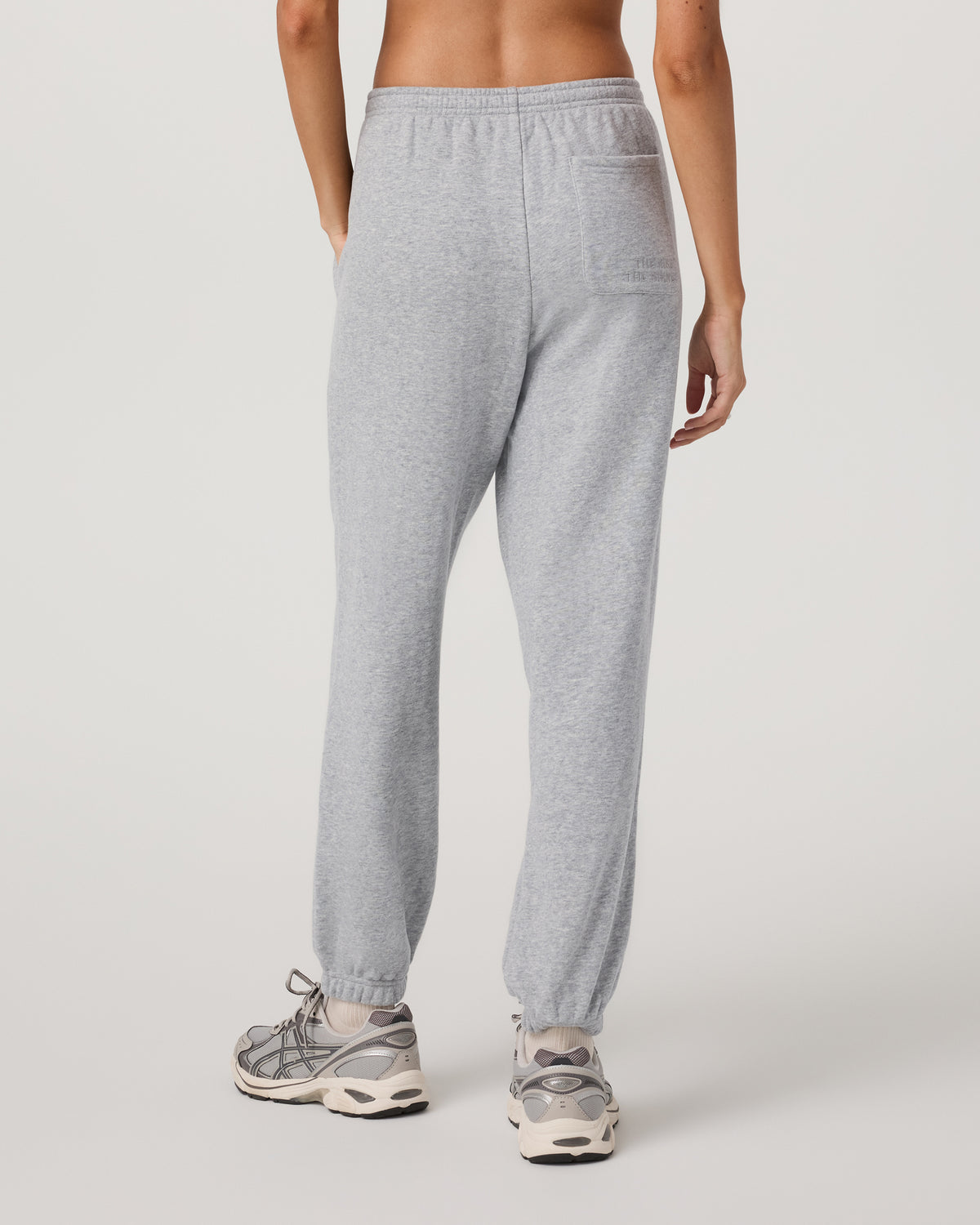 Sedona Sweatpant Women's Light Heather Grey Sweatpants - Image 3