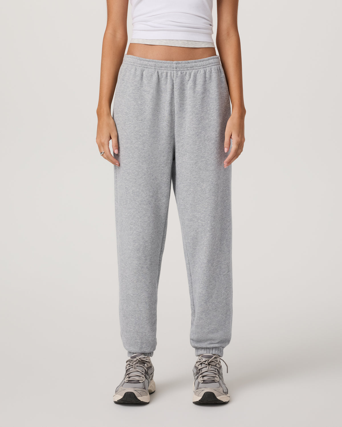 Sedona Sweatpant Women's Light Heather Grey Sweatpants - Image 6