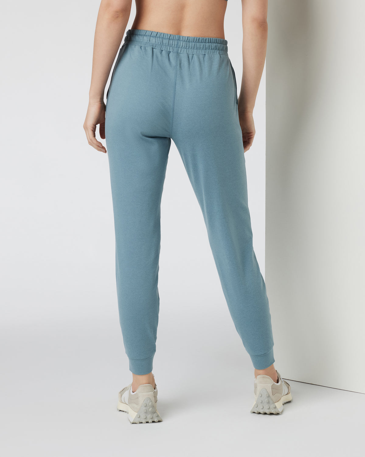 Performance Jogger - Long Smoke Blue Heather - Image 3