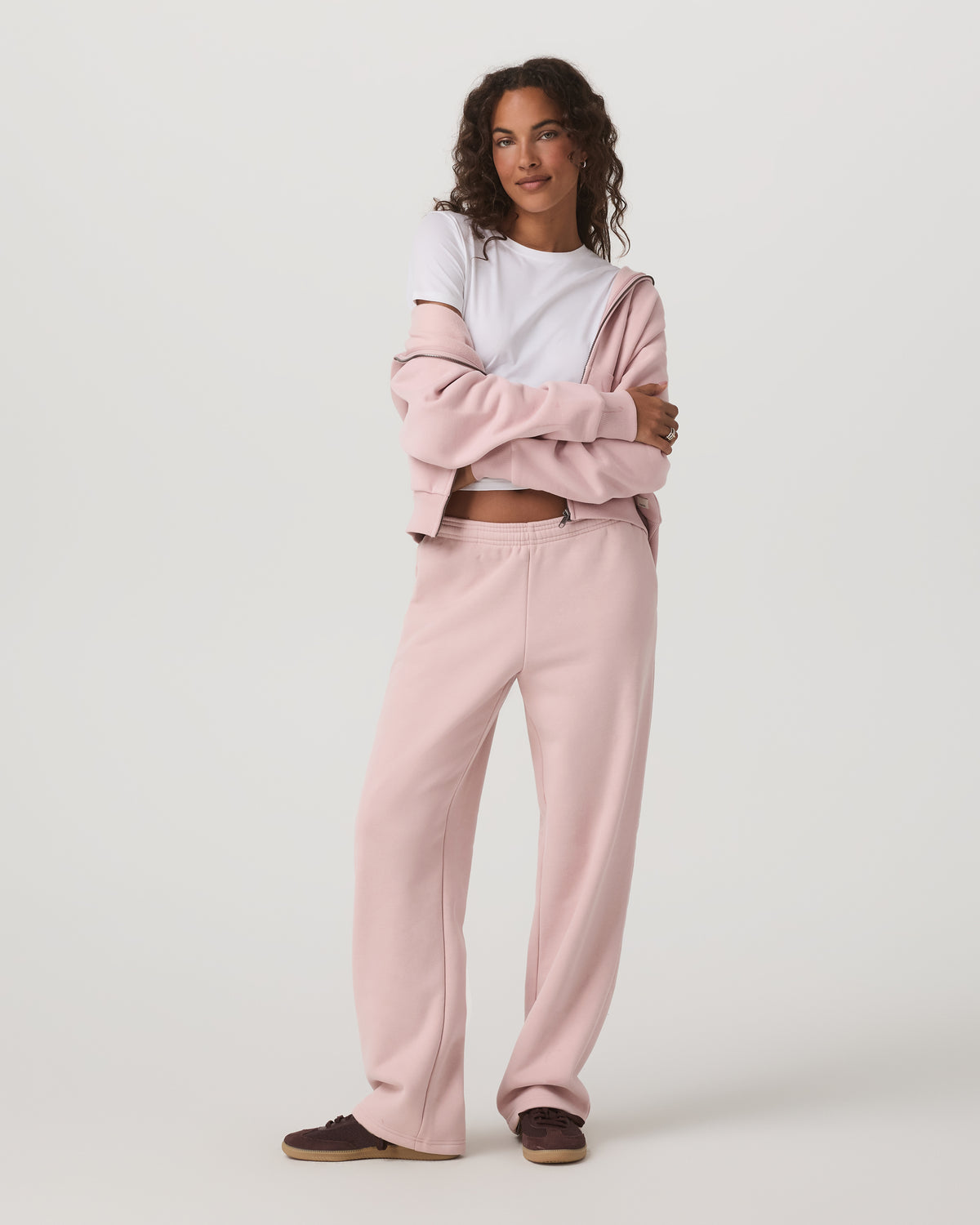 Women's Restore Straight Leg Sweatpant Vintage Rose