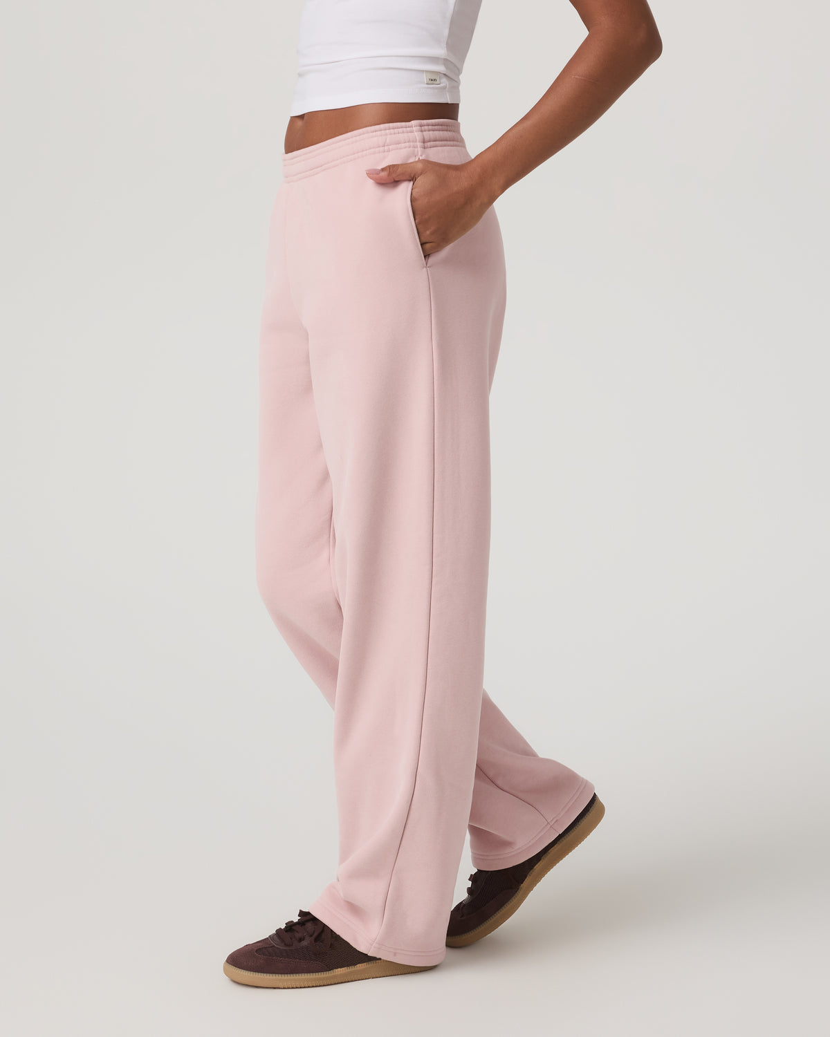 Women's Restore Straight Leg Sweatpant Vintage Rose - Image 5
