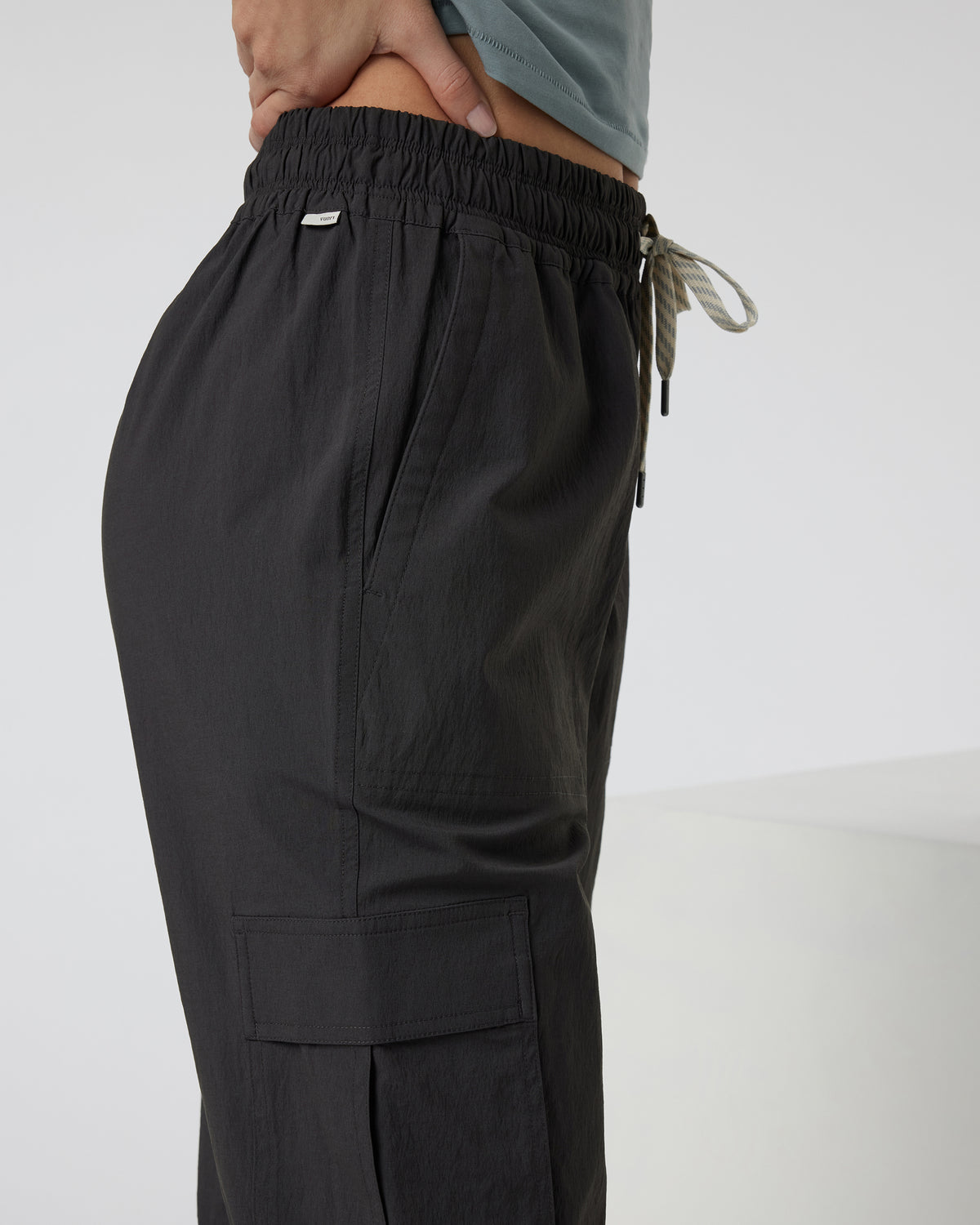 Birch Jogger Women's Vintage Black Utility Joggers - Image 4