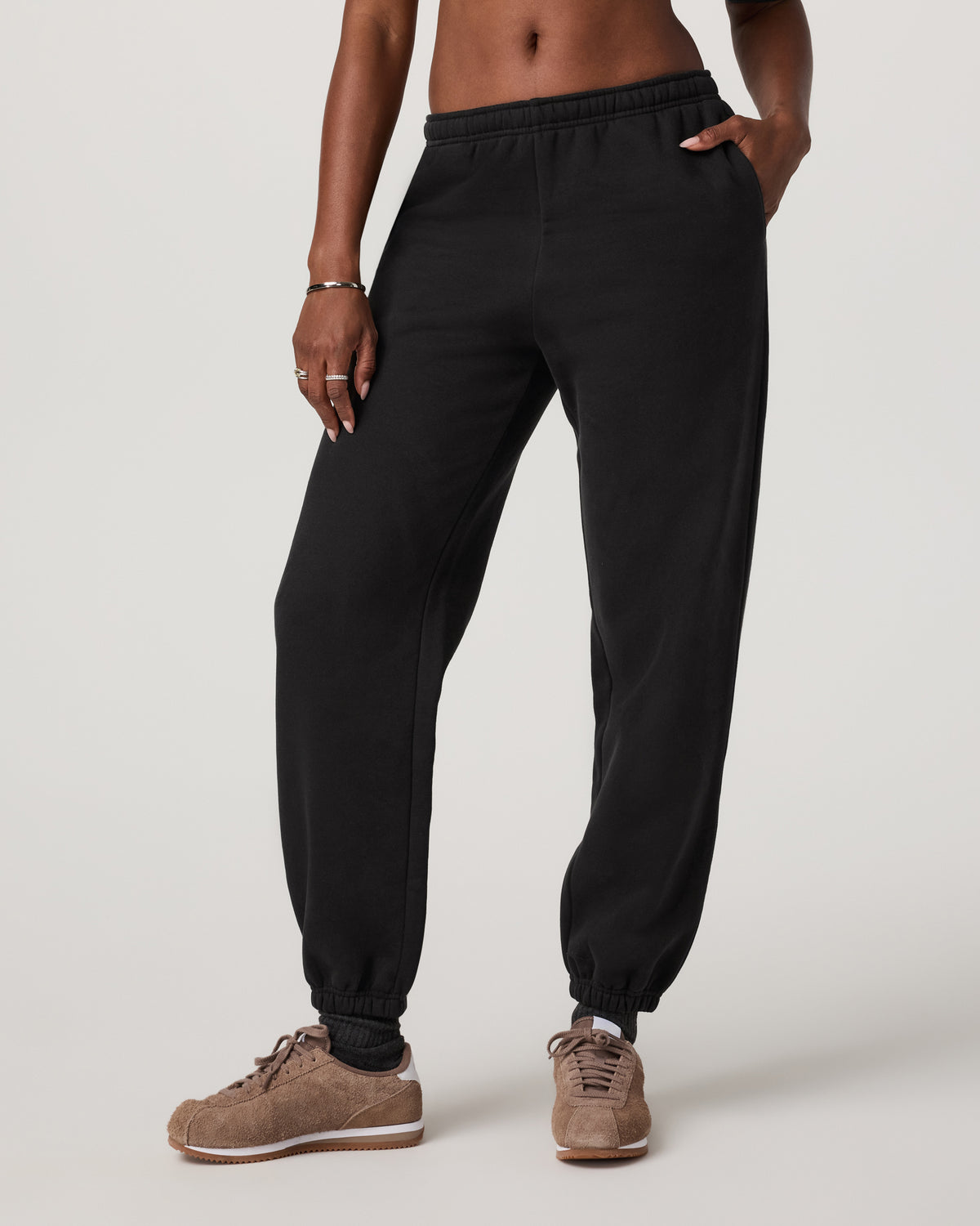 Women's Restore Classic Sweatpant - Short Washed Black