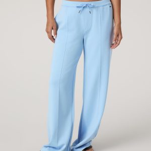 Compose Wideleg Pant Crystal Blue Mid-High Rise Pants