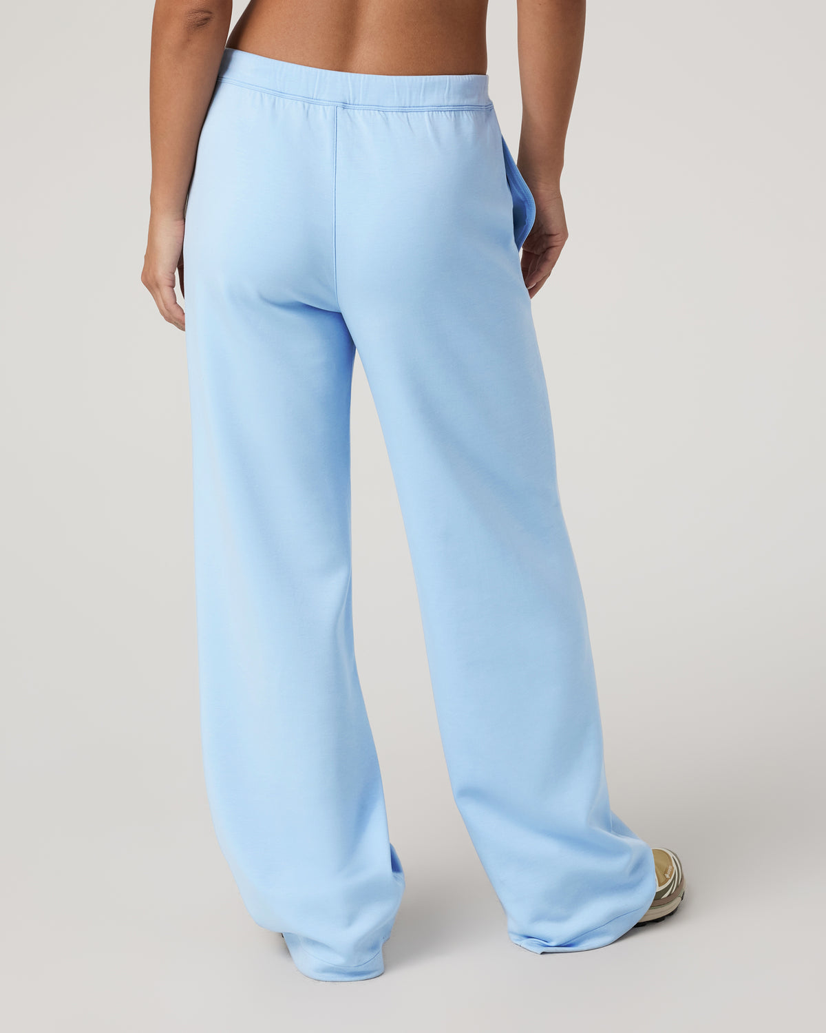 Compose Wideleg Pant Crystal Blue Mid-High Rise Pants - Image 3