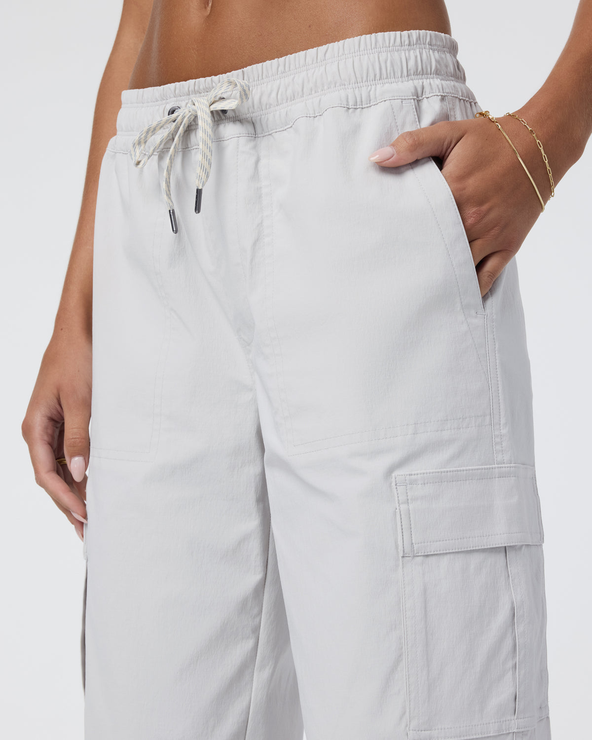 Birch Jogger Women's Silver Cloud Utility Joggers - Image 4