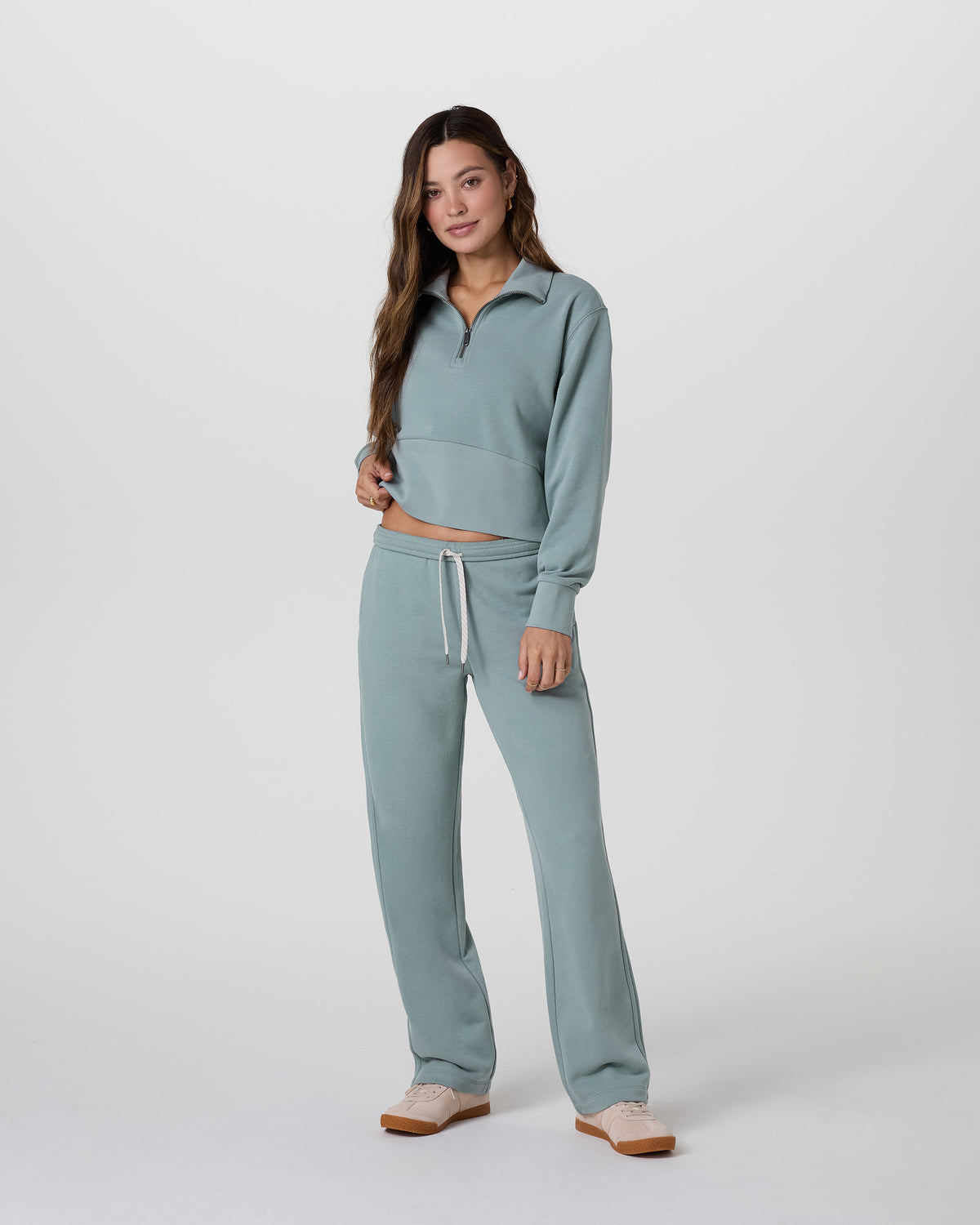 Sedona Straight Leg Sweatpant Mist - Image 2