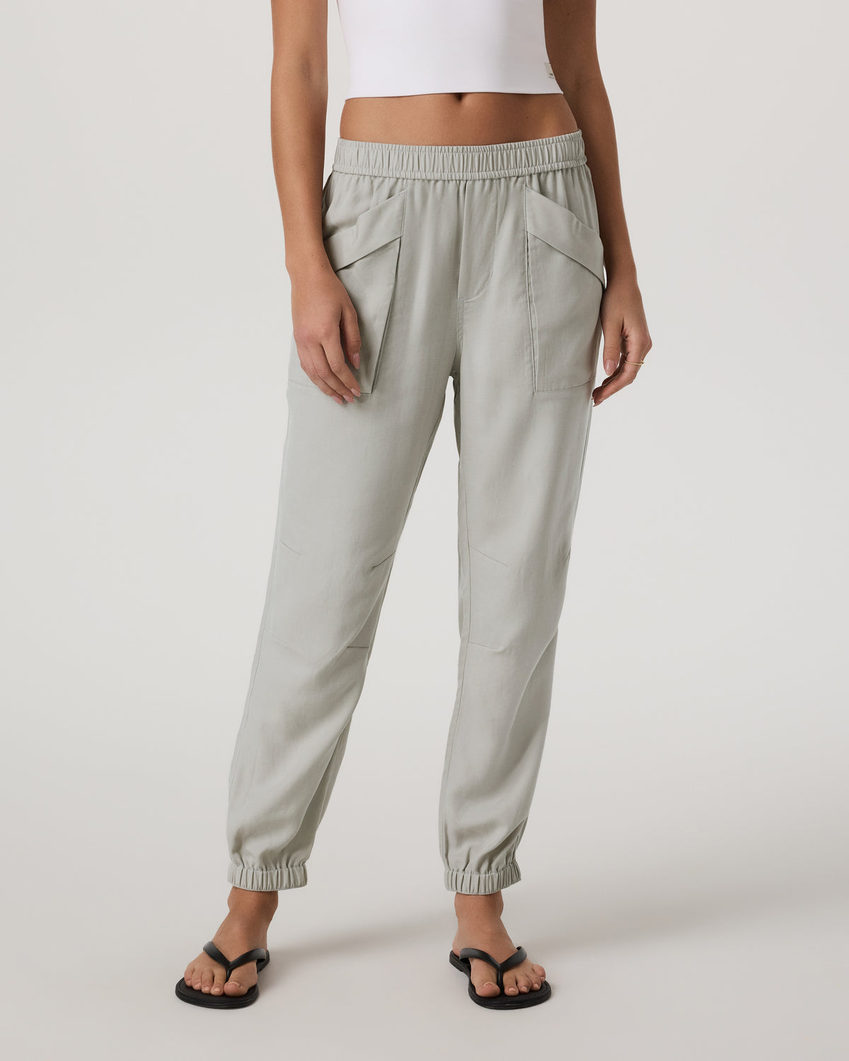 Trestles Twill Jogger Talc
