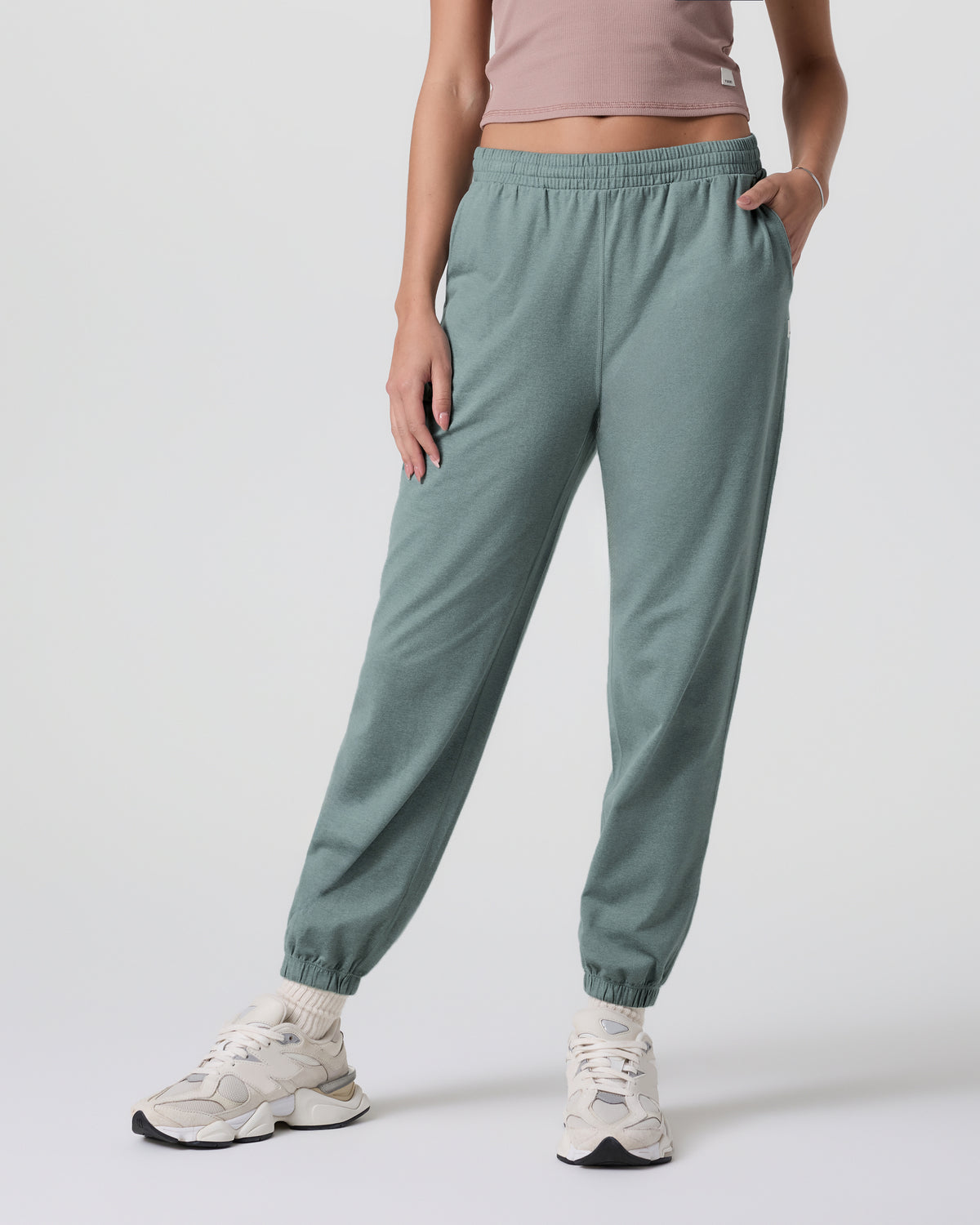 Boyfriend Sweatpant Vintage Pistachio Heather