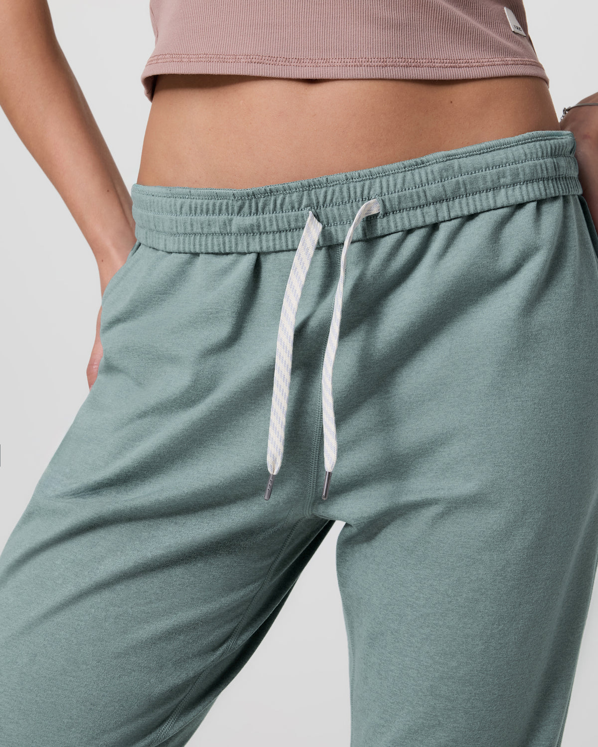 Boyfriend Sweatpant Vintage Pistachio Heather - Image 4