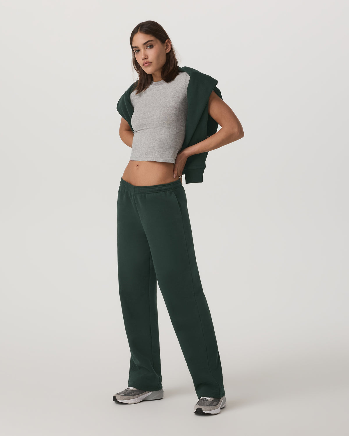 Restore Straight Leg Sweatpant Women's Evergreen Pants - Image 3