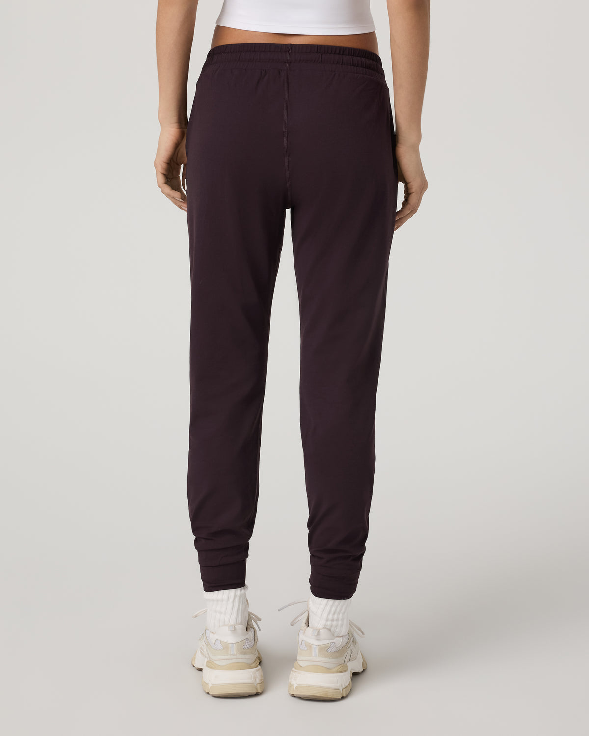 Performance Jogger - Long Women's Raisin Joggers - Image 3