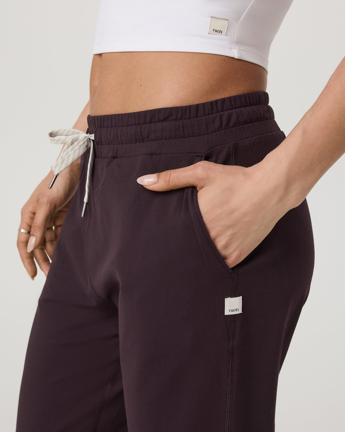Performance Jogger - Long Women's Raisin Joggers - Image 4