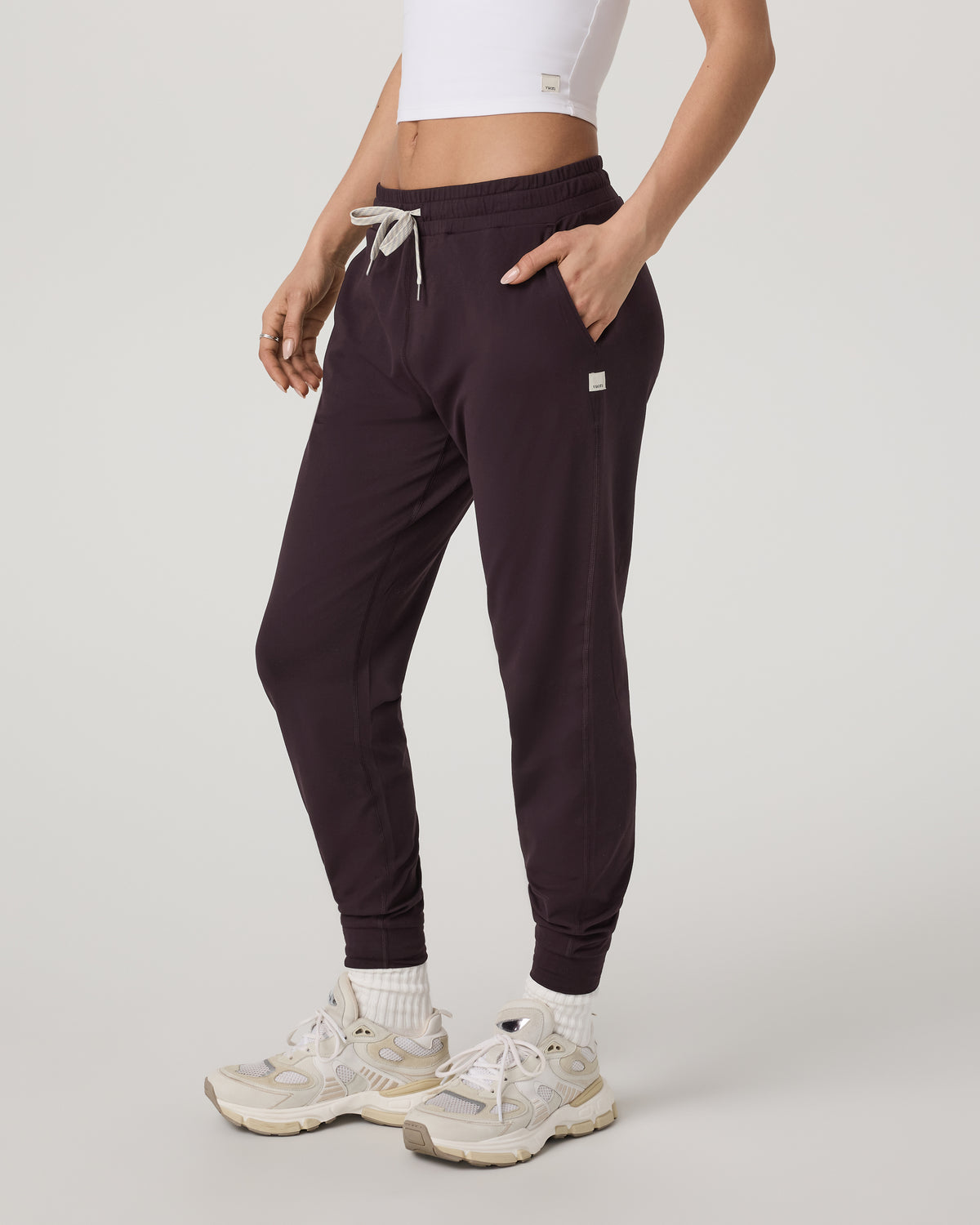 Performance Jogger - Long Women's Raisin Joggers - Image 5