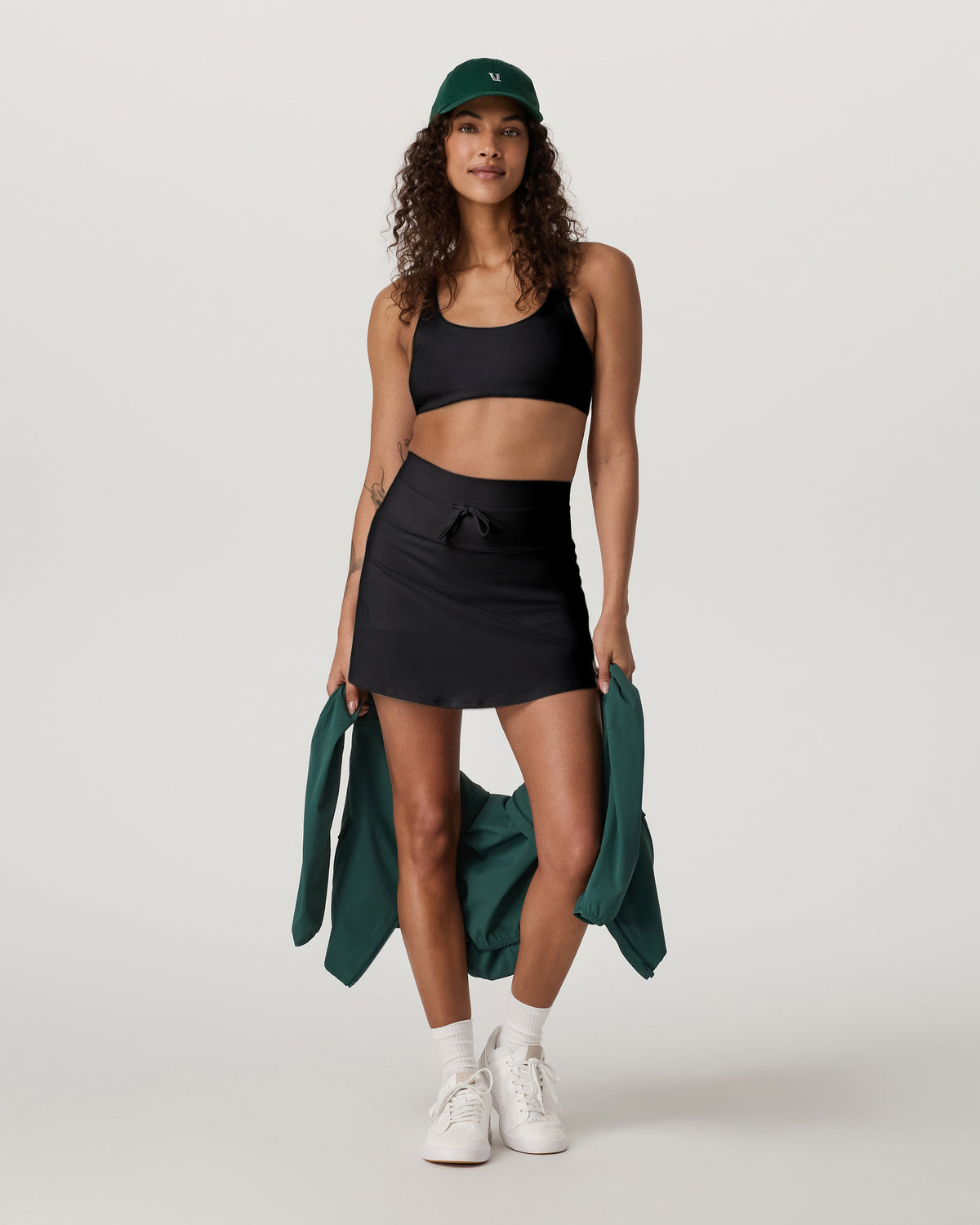Daily Skirt Long 16" Women's Black Performance Skirt - Image 2