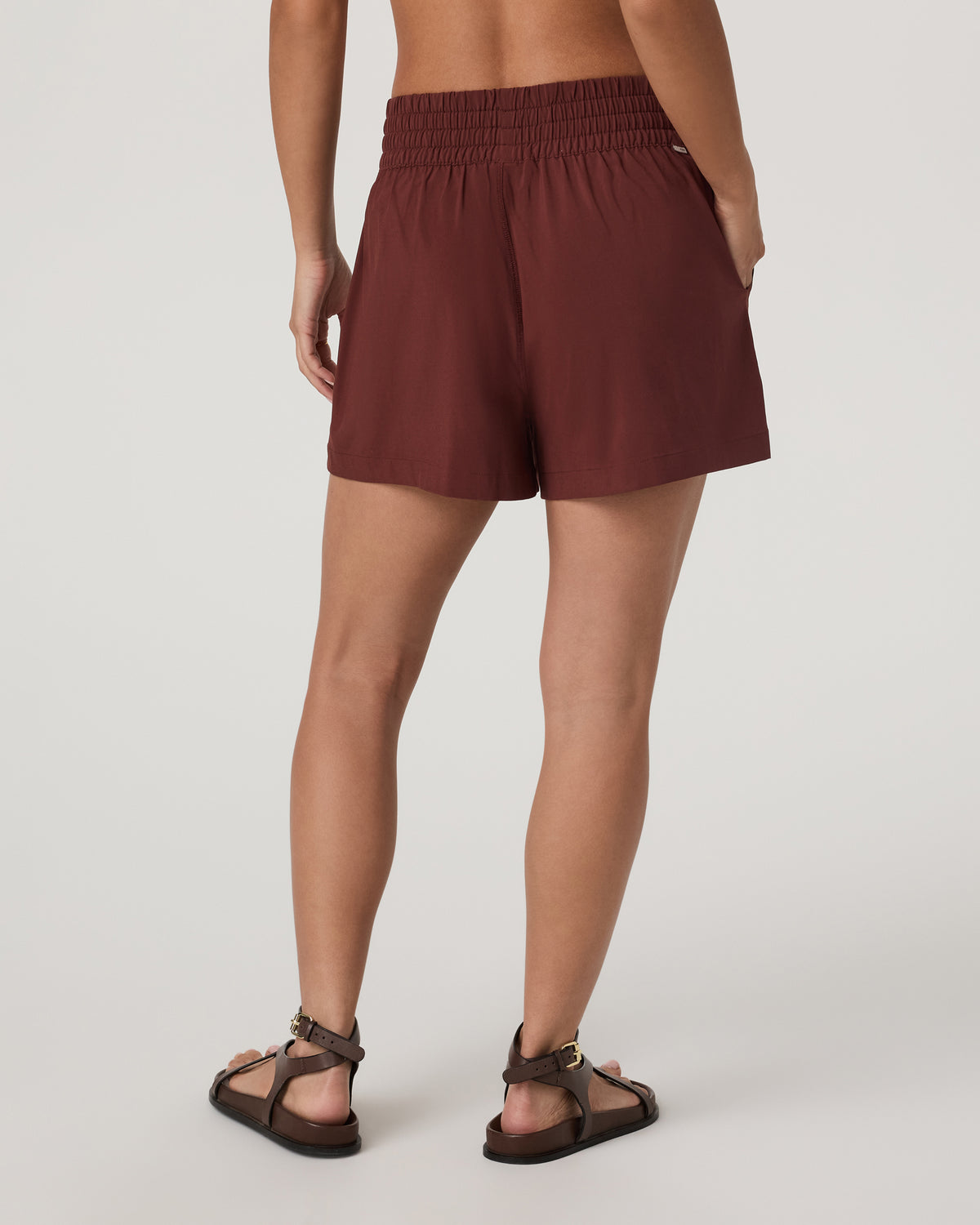 Villa Short Women's Burnt Sienna Contemporary Shorts - Image 3