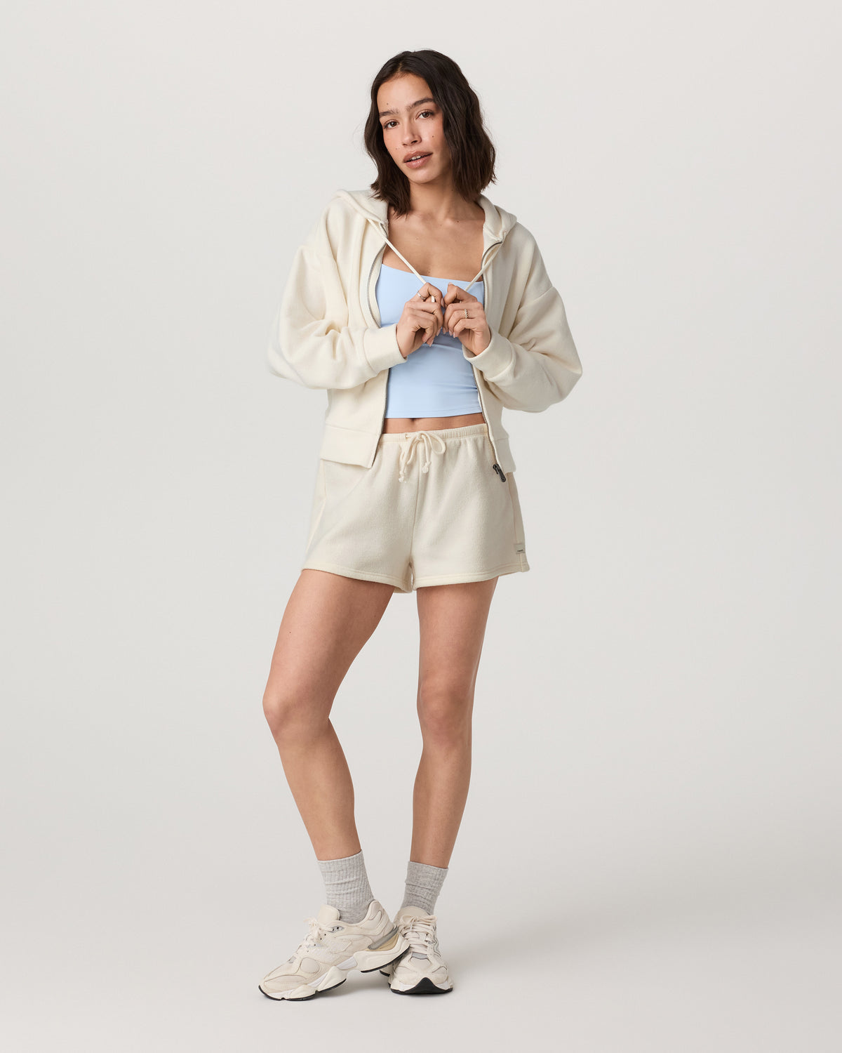 Beach Fleece Short Women's Natural Relaxed Short - Image 2