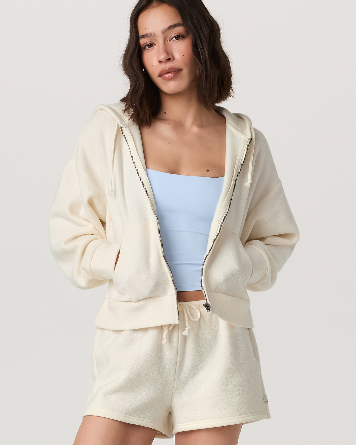 Beach Fleece Short Women's Natural Relaxed Short - Image 5