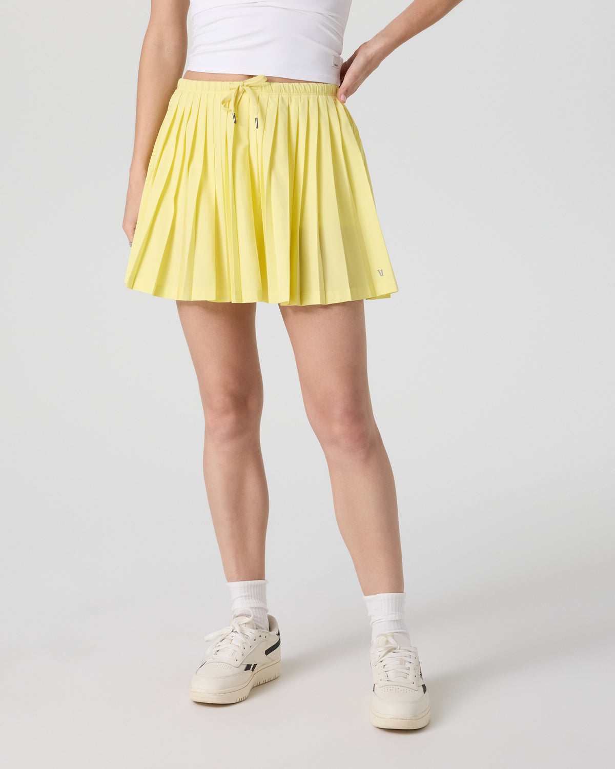 Clementine Pleated Skirt 15" Sunlight