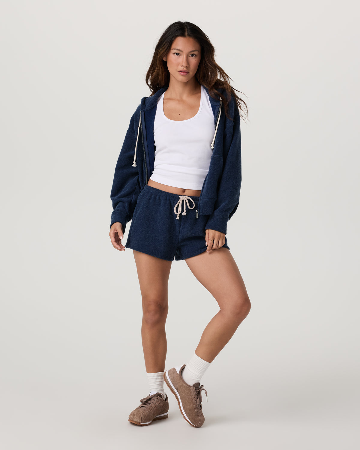 Beach Fleece Short Women's Blue Coast Relaxed Short - Image 2