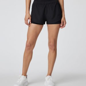 Luna Short Women's Black 2 in 1 Running Shorts