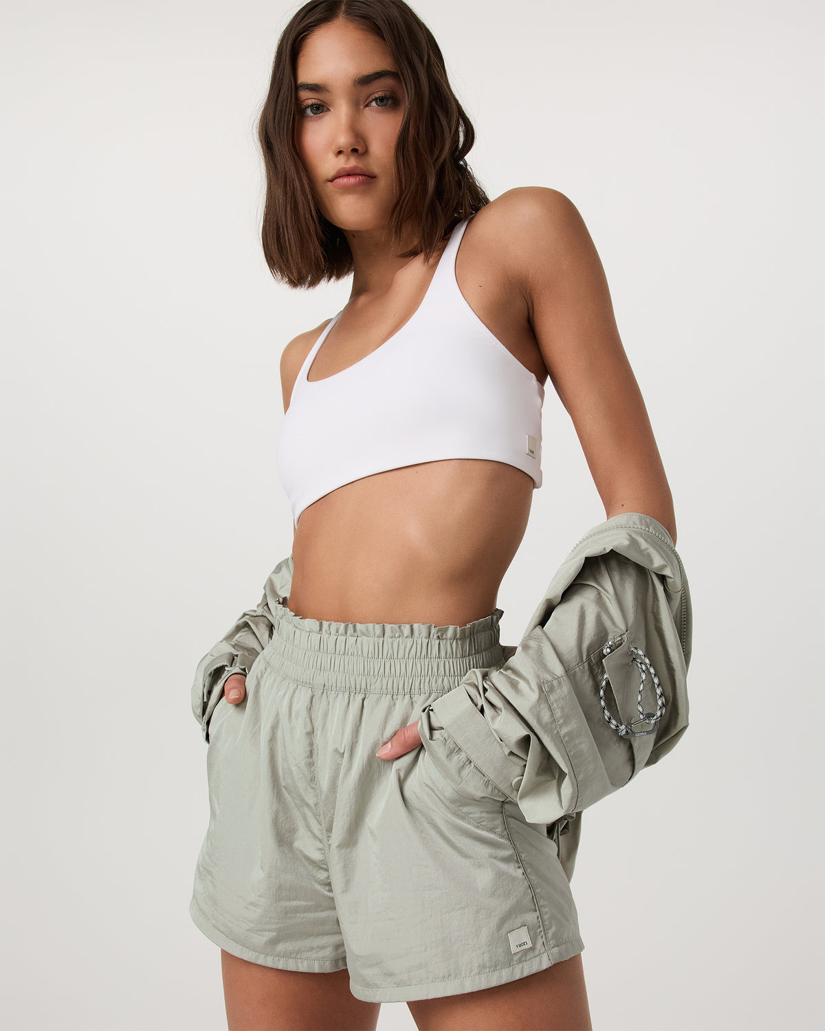Dash Elevate Short Women's Talc Fitness Shorts - Image 6