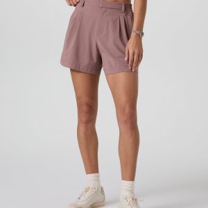 Villa Trouser Shorts Zion Rose Pleated Shorts