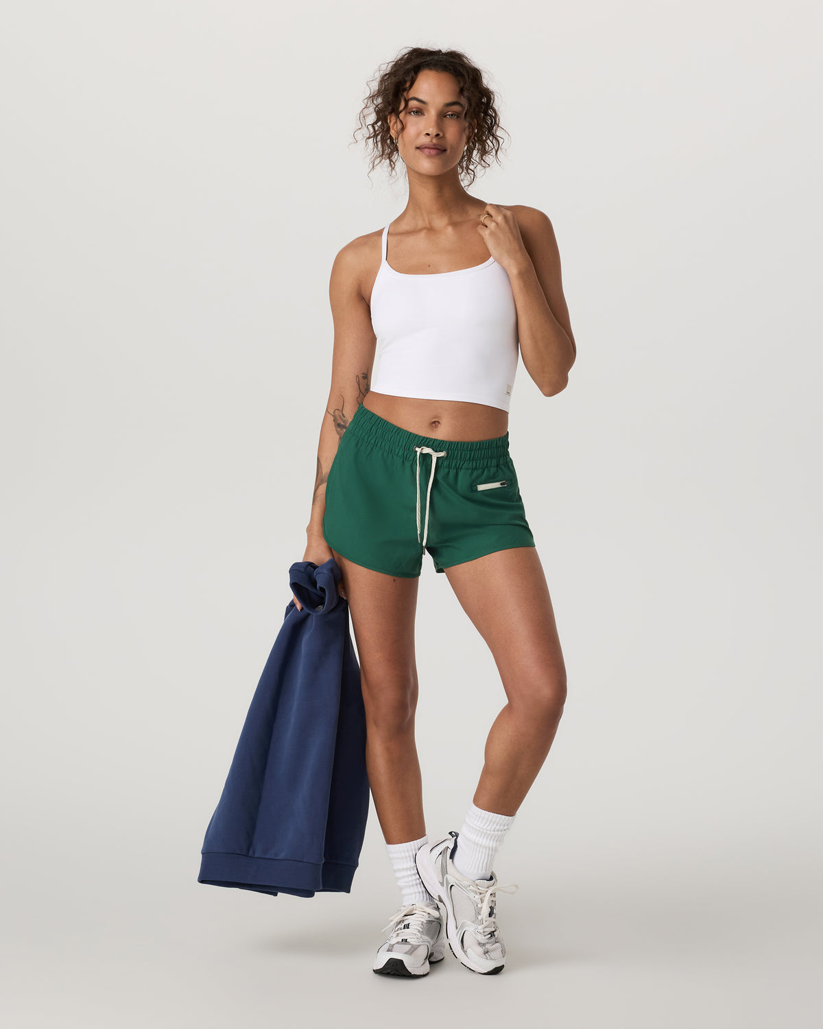 Clementine Short 2.0 Women's Viridian Athletic Shorts - Image 4