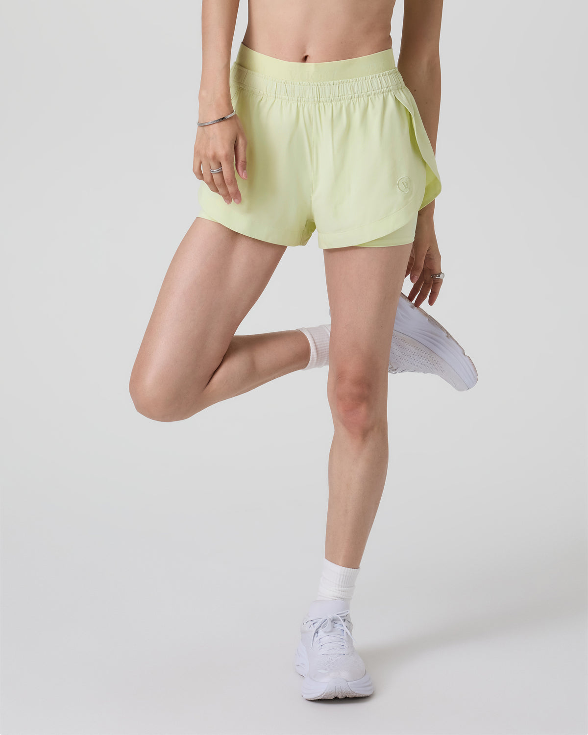 Luna Short 2" Women's Lemongrass Running Shorts