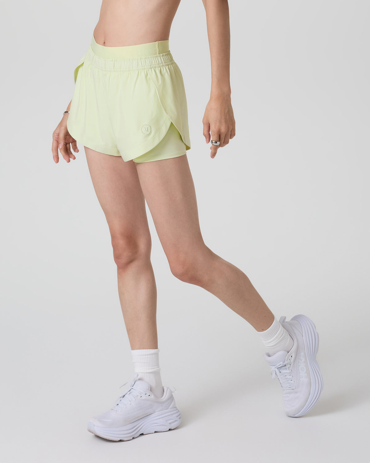 Luna Short 2" Women's Lemongrass Running Shorts - Image 5