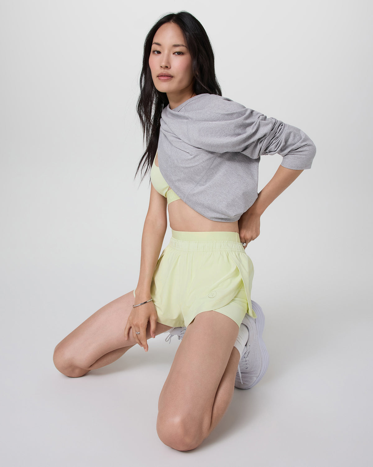 Luna Short 2" Women's Lemongrass Running Shorts - Image 6