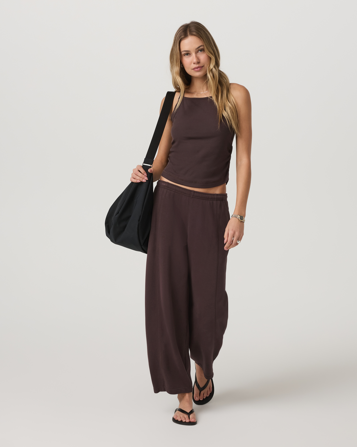 Pose Cooper Tank Women's French Roast Tank Top - Image 6