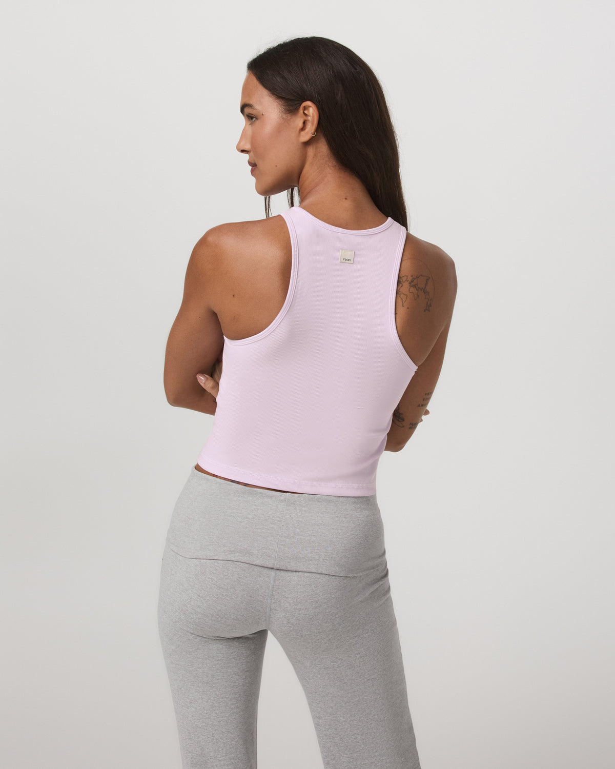 Pose Plyo Tank Women's Lilac Breeze Supportive Tank Top - Image 3