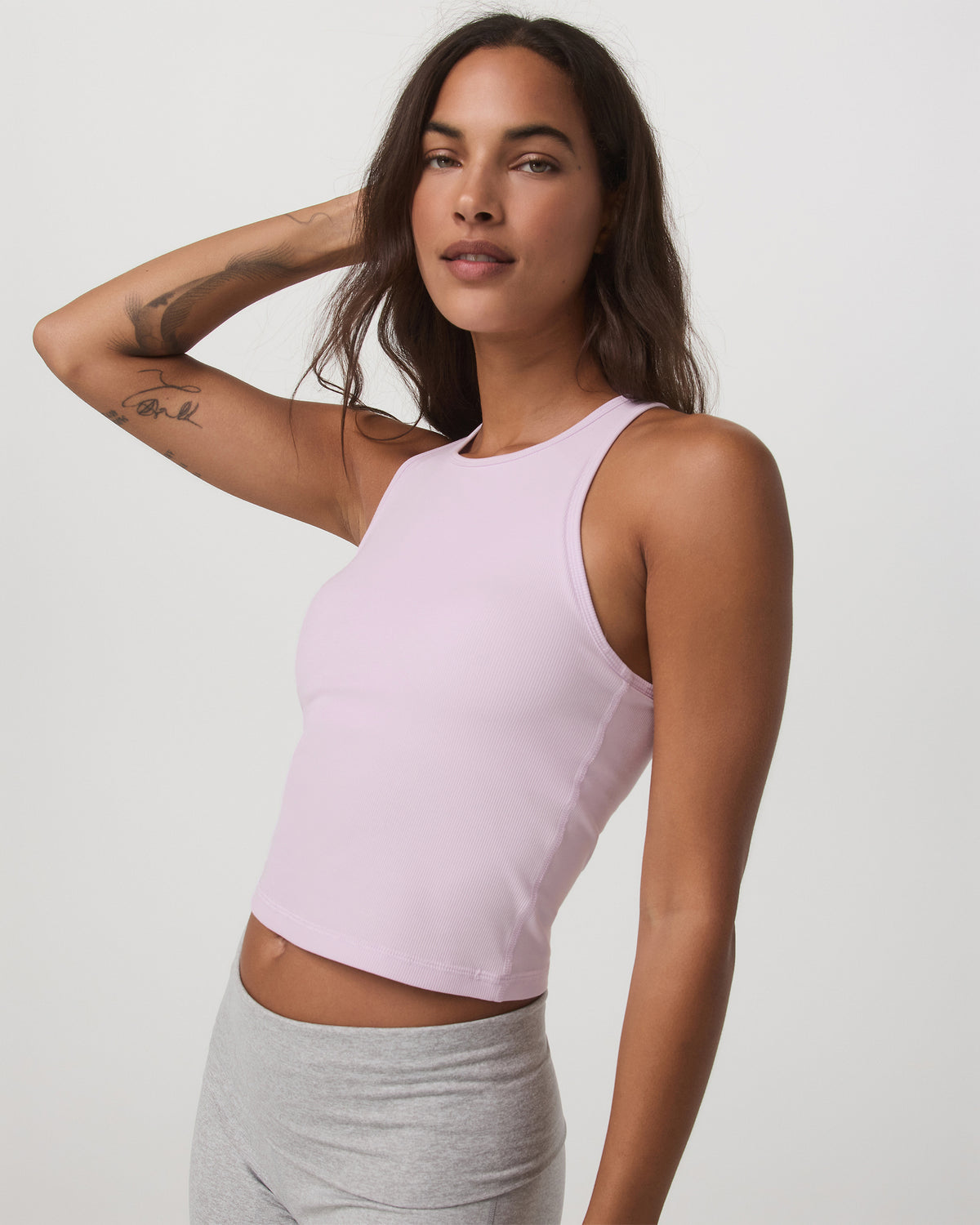 Pose Plyo Tank Women's Lilac Breeze Supportive Tank Top - Image 4