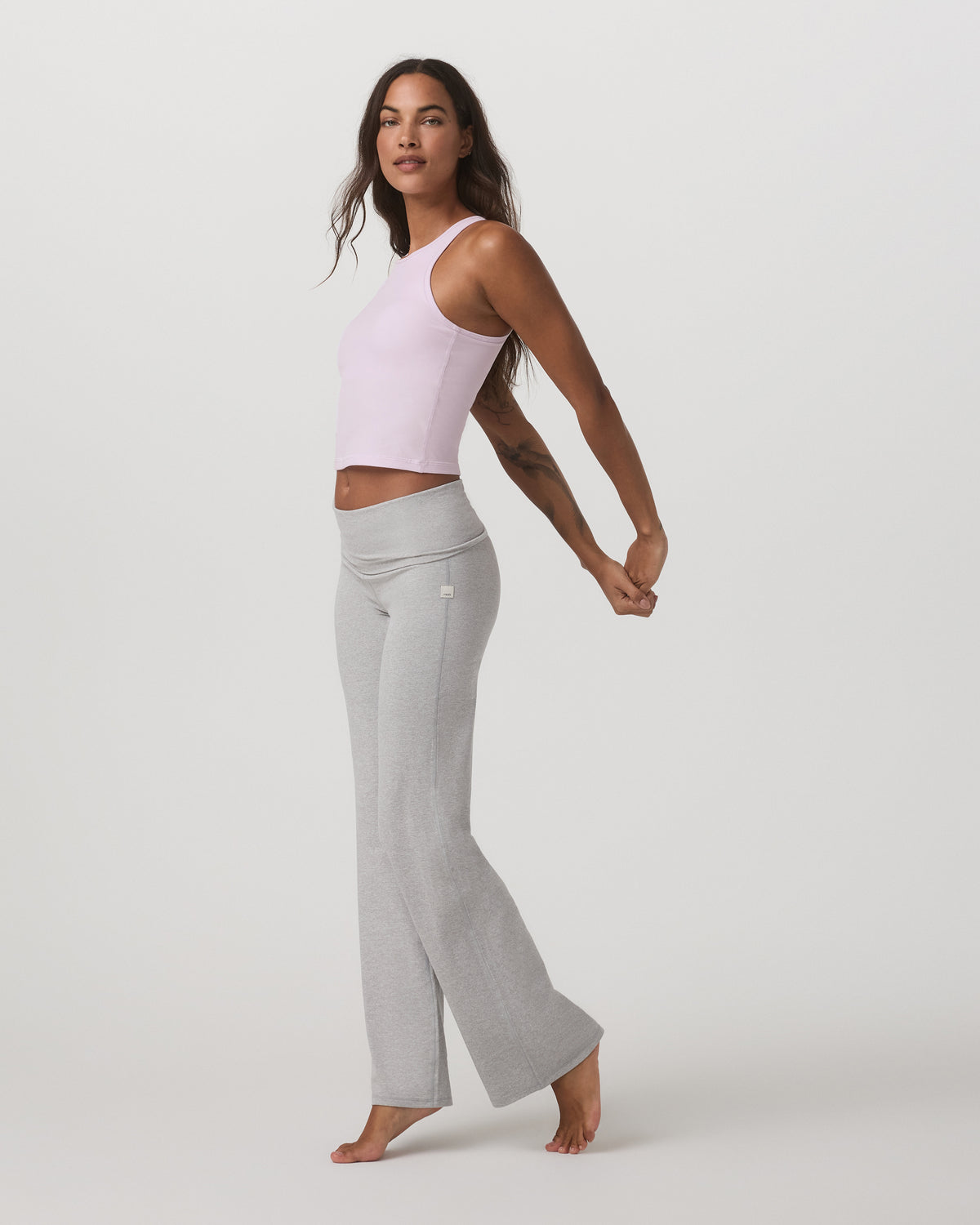 Pose Plyo Tank Women's Lilac Breeze Supportive Tank Top - Image 6